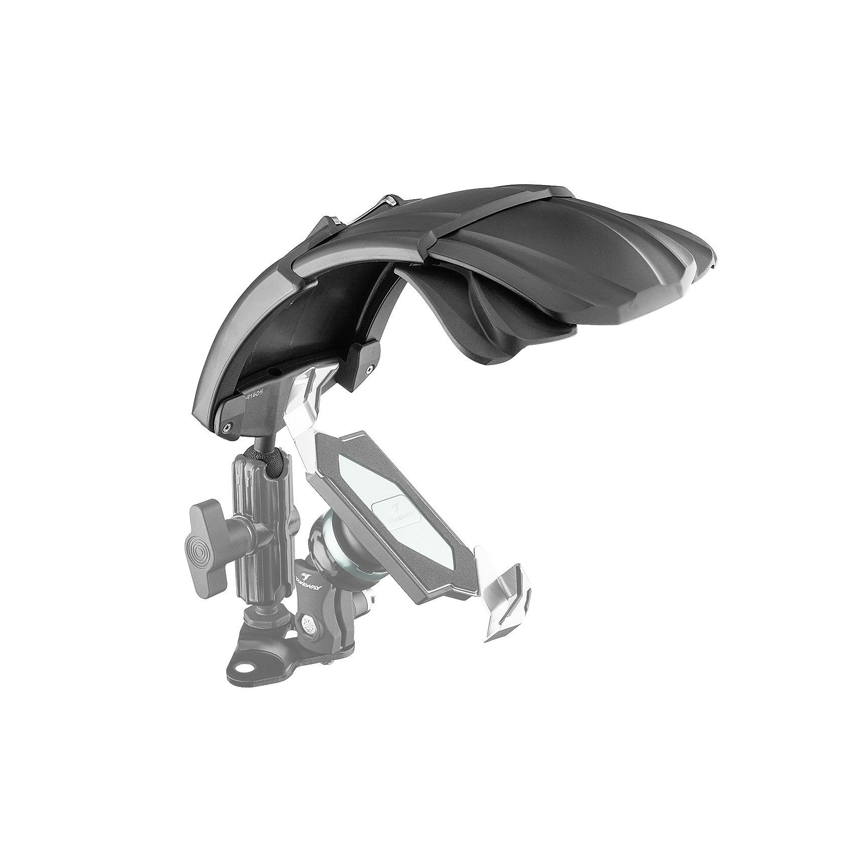 T-SD01 遮陽罩-黑影(三段式)