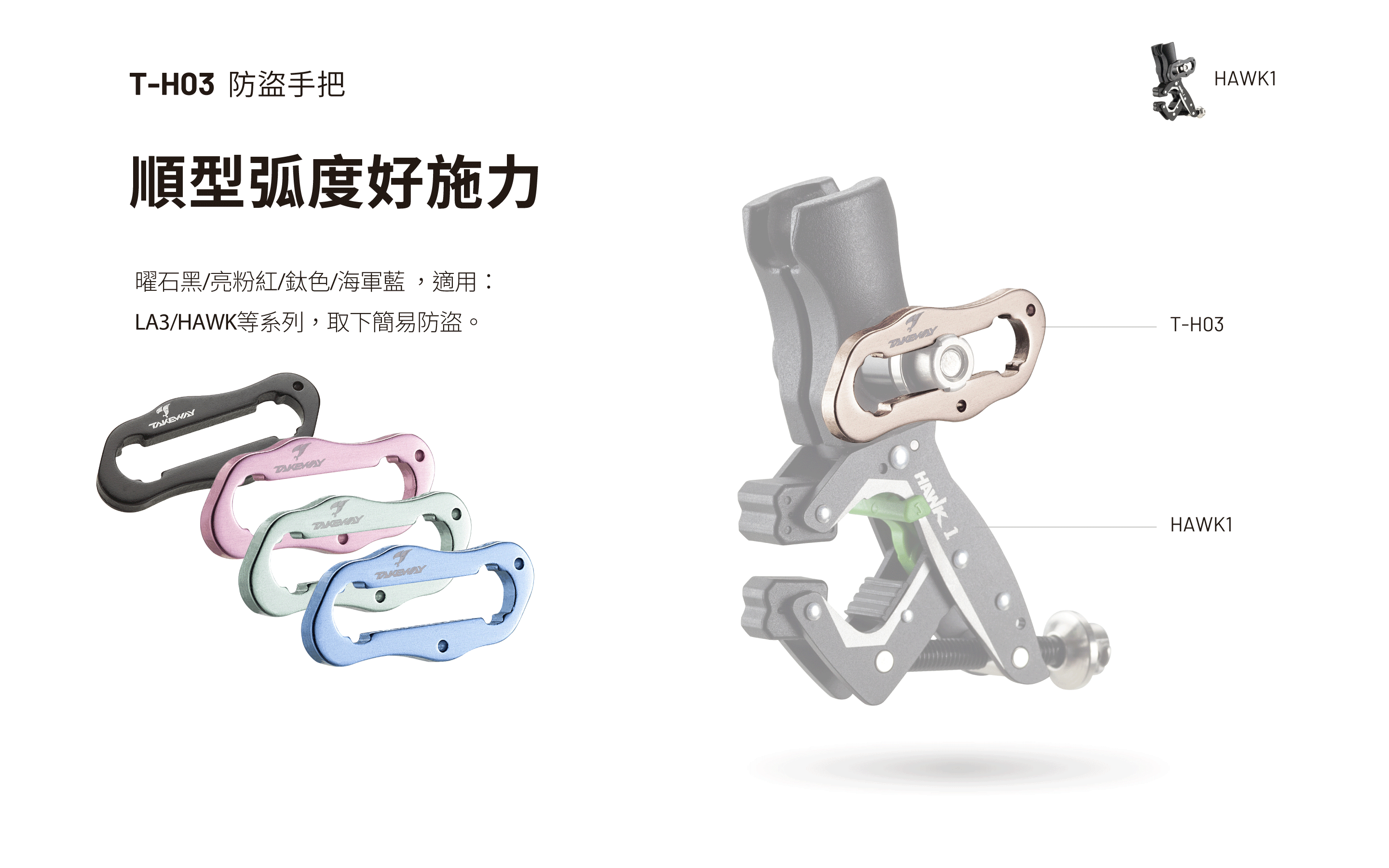 T-H03 防盜手把